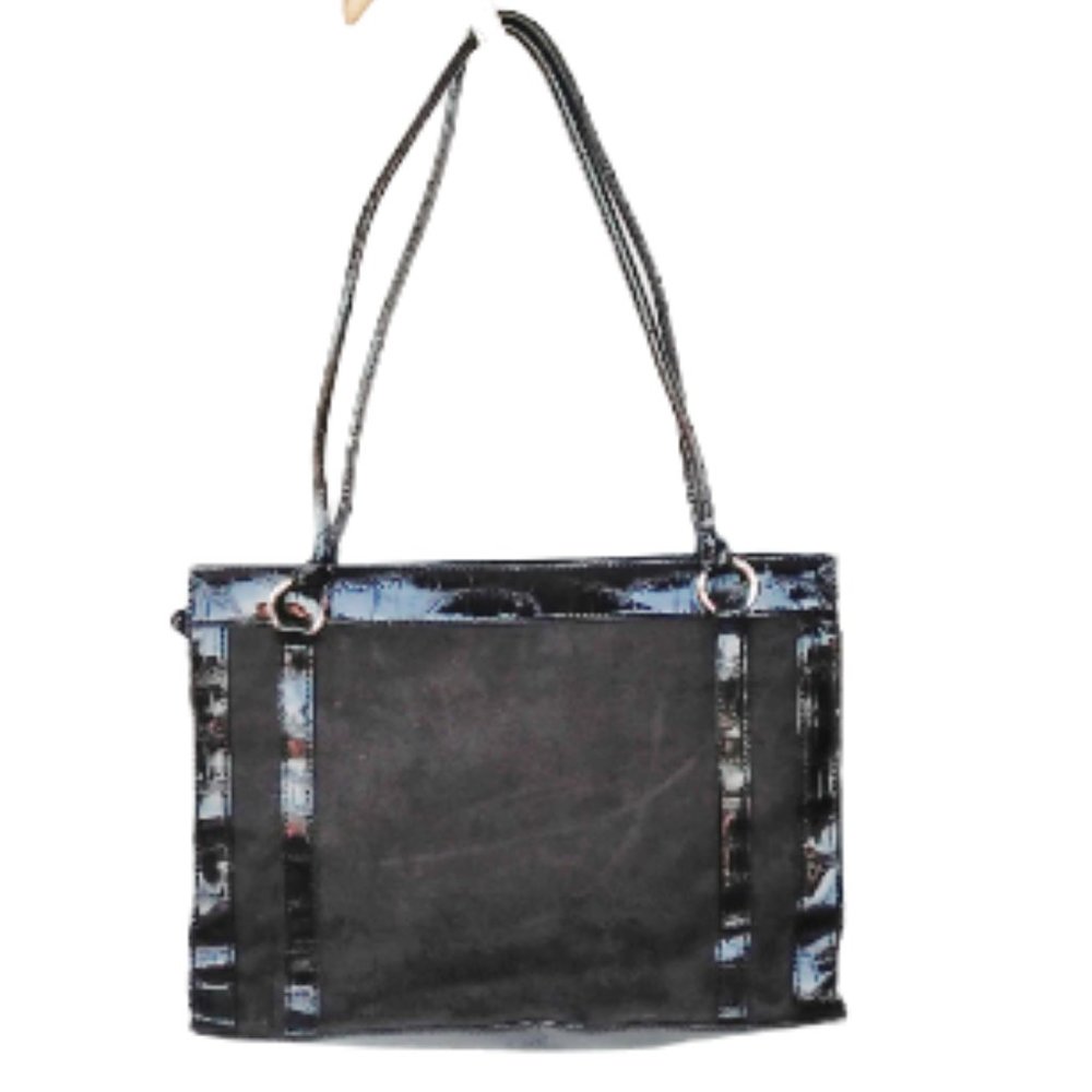 Sag Harbor black tote handbag